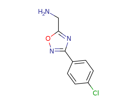 [3-(4-chlorophenyl)-1,2,4-oxadiazol-5-yl]methanamine