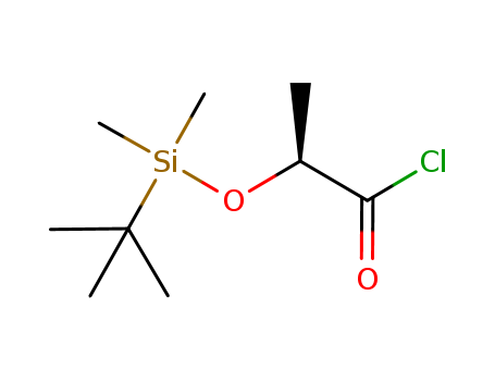 Propanoyl chloride, 2-[[(1,1-dimethylethyl)dimethylsilyl]oxy]-, (S)-