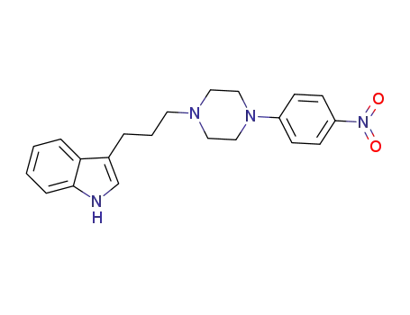 3-{3-[4-(4-nitrophenyl)-1-piperazinyl]-propyl}-1H-Indole