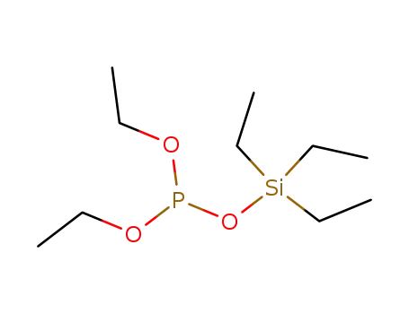 Molecular Structure of 13716-46-6 (triethylsilyloxydiethyl phosphonic ester)