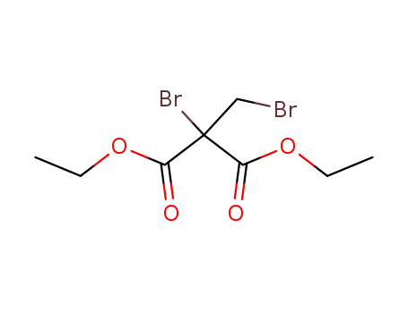 Molecular Structure of 53084-38-1 (Propanedioic acid, bromo(bromomethyl)-, diethyl ester)