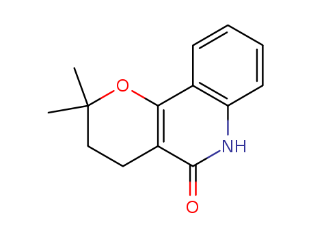 5H-Pyrano[3,2-c]quinolin-5-one, 2,3,4,6-tetrahydro-2,2-dimethyl-