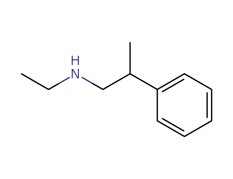 Molecular Structure of 91339-15-0 (Benzeneethanamine, N-ethyl-b-methyl-)