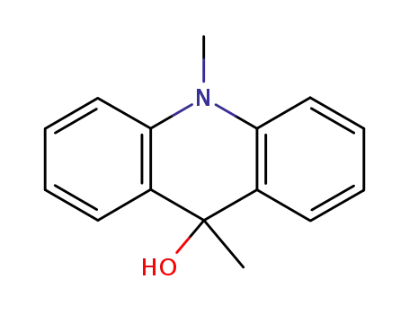 Molecular Structure of 781570-57-8 (9-Acridinol,9,10-dihydro-9,10-dimethyl-(9CI))