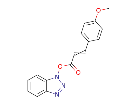 (E)-3-(4-Methoxy-phenyl)-acrylic acid benzotriazol-1-yl ester