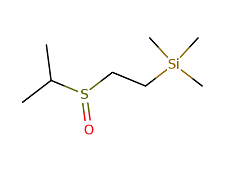 Silane, trimethyl[2-[(1-methylethyl)sulfinyl]ethyl]-