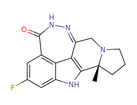 (R)-2-fluoro-10a-methyl-7,8,9,10,10a,11-hexahydro-5,6,7a,11-tetraazacyclohepta[def]cyclopenta[a]fluoren-4(5H)-one