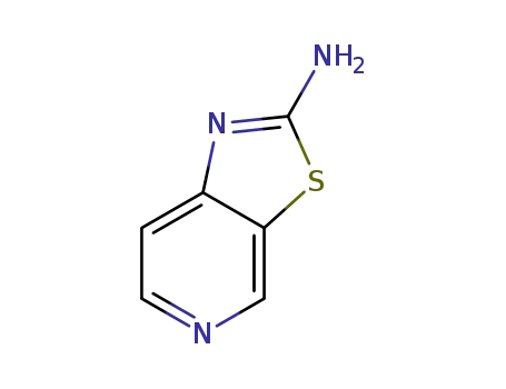 Molecular Structure of 108310-79-8 (Thiazolo[5,4-c]pyridin-2-amine)
