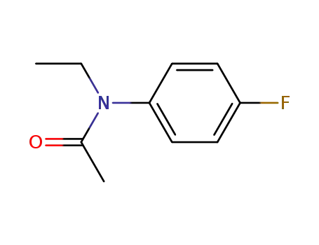Molecular Structure of 388078-36-2 (Acetamide,  N-ethyl-N-(4-fluorophenyl)-)