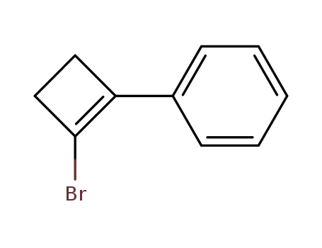 Molecular Structure of 41893-67-8 ((2-Bromo-1-cyclobuten-1-yl)benzene)