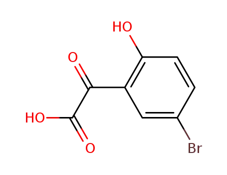 (5-bromo-2-hydroxy-phenyl)-glyoxylic acid