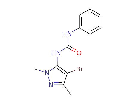 1-(4-bromo-1,3-dimethyl-1H-pyrazol-5-yl)-3-phenylurea