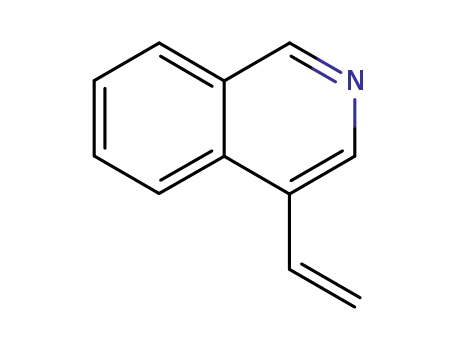 Molecular Structure of 31601-81-7 (Isoquinoline, 4-ethenyl-)