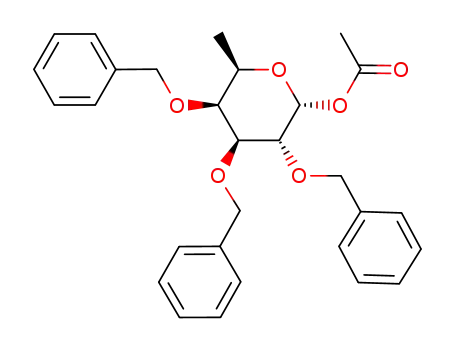 1-O-acetyl-2,3,4-tri-O-benzyl-α-D-fucopyranose