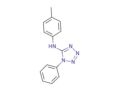 Molecular Structure of 1308272-87-8 (N-(4-methylphenyl)-1-phenyl-1H-tetrazol-5-amine)
