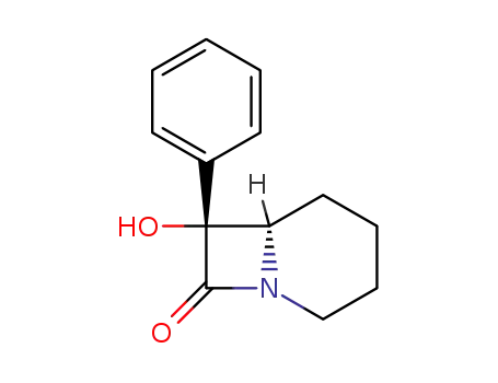Molecular Structure of 113397-14-1 ((±)-7-hydroxy-7-phenyl-1-azabicyclo[4.2.0]octan-8-one)