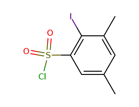 2-iodo-3,5-dimethylbenzenesulfonyl chloride
