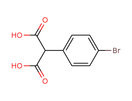Molecular Structure of 773873-10-2 (2-(4-broMophenyl)Malonic acid)