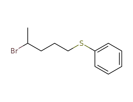 (4-bromopentyl)(phenyl)sulfane
