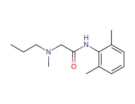 Molecular Structure of 97176-74-4 (N-(2,6-dimethylphenyl)-N~2~-methyl-N~2~-propylglycinamide)