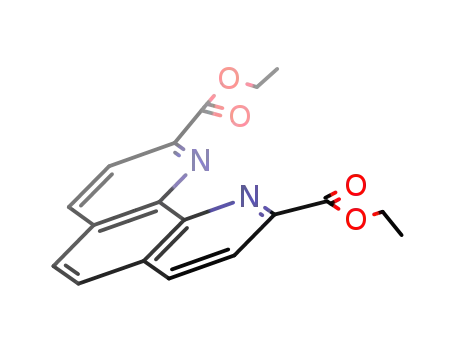 Molecular Structure of 1172621-51-0 (1,10-phenanthroline-2,9-dicarboxylic acid diethyl ester)