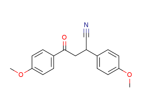 Benzenebutanenitrile,4-methoxy-a-(4-methoxyphenyl)-g-oxo- cas  23073-04-3