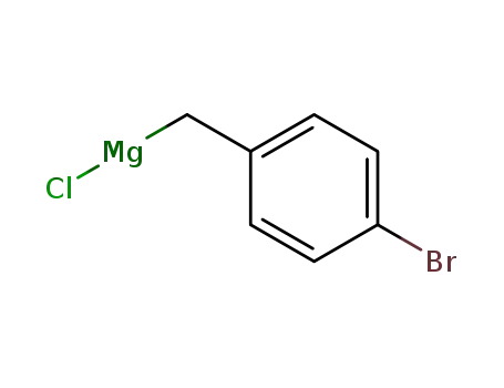 Molecular Structure of 178407-84-6 (Magnesium, [(4-bromophenyl)methyl]chloro-)
