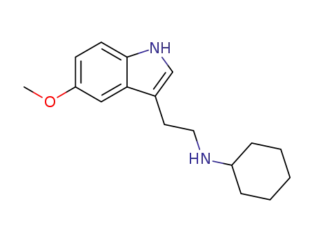 N-[2-(5-methoxy-1H-indol-3-yl)ethyl]cyclohexanamine