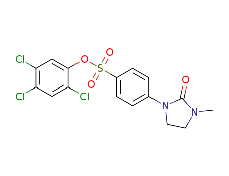 2,4,5-trichlorophenyl 4-(3-methyl-2-oxoimidazolidin-1-yl)benzenesulfonate