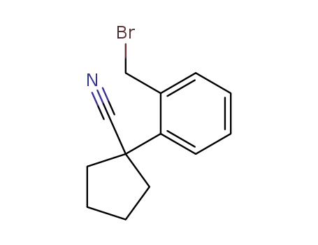 Cyclopentanecarbonitrile, 1-[2-(bromomethyl)phenyl]-