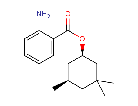 Cyclohexanol,3,3,5-trimethyl-, 1-(2-aminobenzoate)