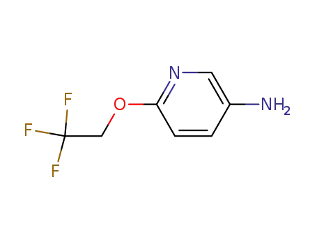 Molecular Structure of 72617-82-4 (6-(2,2,2-trifluoroethoxy)pyridin-3-amine)