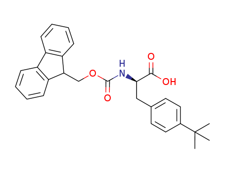 4-（1,1-Dimethylethyl)-N-[（9H-fluoren-9-ylmethoxy)carbonyl]-D-phenylalanine[252049-14-2]
