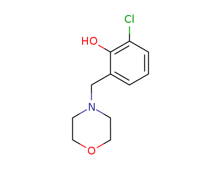 2-chloro-6-(morpholin-4-ylmethyl)phenol cas  87059-84-5