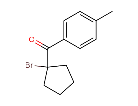 <α-Brom-cyclopentyl>-p-tolyl-keton