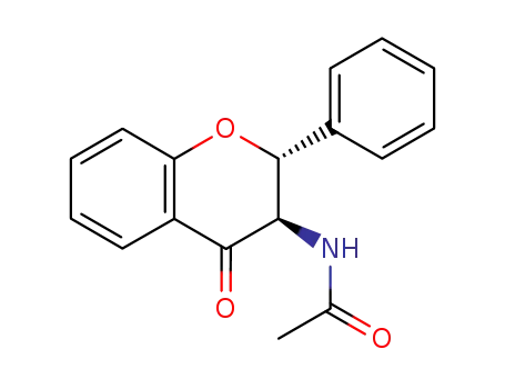 (±)‐N‐[4‐oxo‐2‐phenyl‐3,4‐dihydro‐2H‐chromen‐3‐yl]acetamide