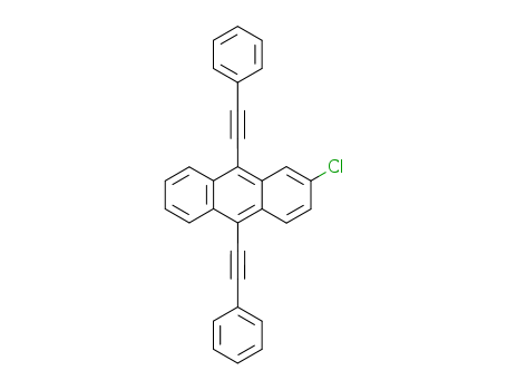 9,10-bis-(Phenylethynyl)-2-chloroanthracene