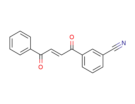 (E)-3-(4-oxo-4-phenylbut-2-enoyl)benzonitrile
