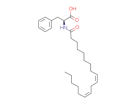 N-((9Z,12Z)-octadeca-9,12-dienoyl)-L-phenylalanine