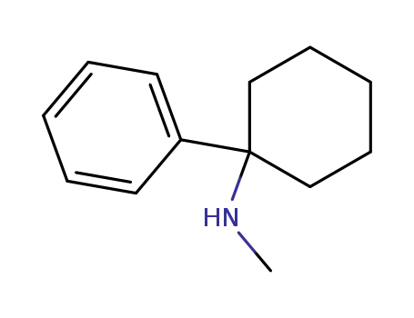 Molecular Structure of 2201-16-3 (N-methyl-1-phenylcyclohexanamine)