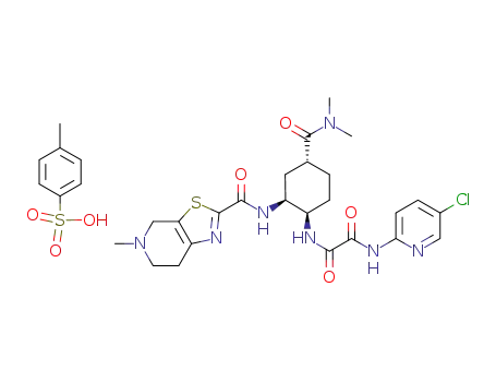 Molecular Structure of 912273-65-5 (Edoxaban)