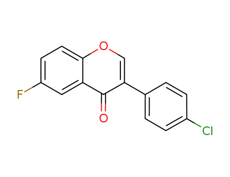 3-(4-chlorophenyl)-6-fluoro-4H-chromen-4-one