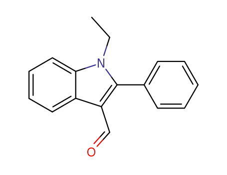 1H-Indole-3-carboxaldehyde, 1-ethyl-2-phenyl-