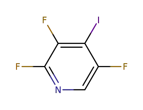 Molecular Structure of 1057393-65-3 (2,3,5-trifluoro-4-iodopyridine)