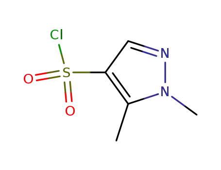 Molecular Structure of 1005613-94-4 (1,5-DIMETHYL-1H-PYRAZOLE-4-SULFONYL CHLORIDE)
