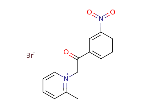 2-methyl-1-(2-(3-nitrophenyl)-2-oxoethyl)pyridin-1-ium bromide