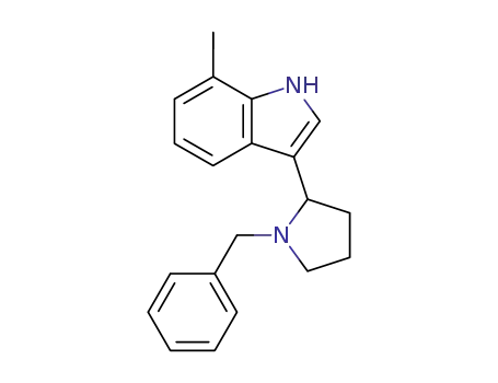 3-(1-Benzyl-2-pyrrolidinyl)-7-methylindole