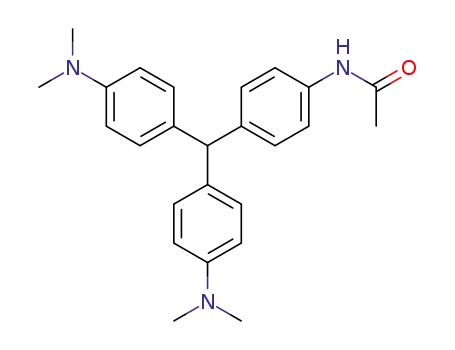 N-(4-{bis[4-(dimethylamino)phenyl]methyl}phenyl)acetamide