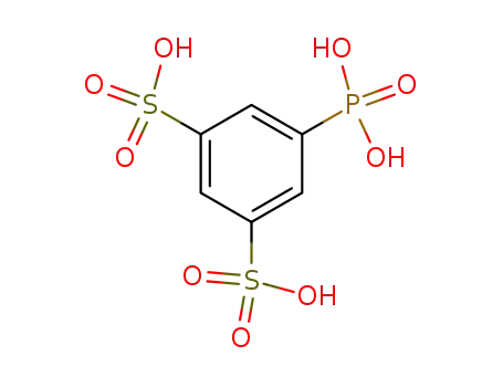 Molecular Structure of 126766-74-3 (5-phosphonobenzene-1,3-disulfonic acid)