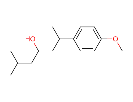 2-(4-methoxyphenyl)-6-methylheptan-4-ol